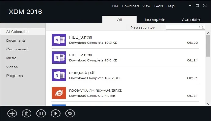XDM - Best Free Download Manager for Linux and Windows